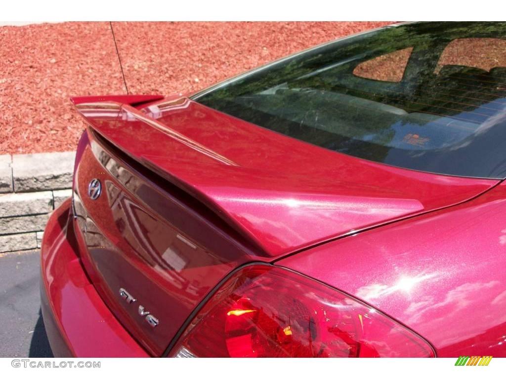 2006 Tiburon GT - Electric Red / Black photo #7
