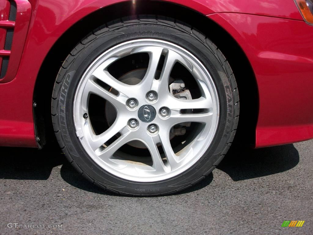 2006 Tiburon GT - Electric Red / Black photo #25