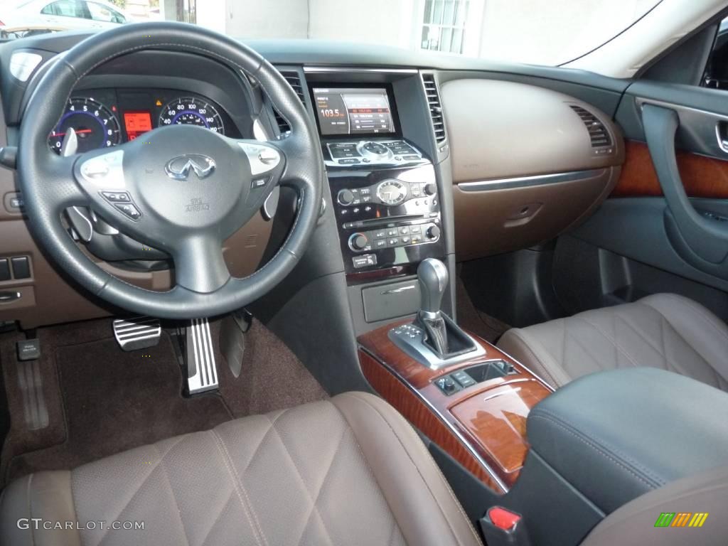 2009 Infiniti FX 35 AWD Java Dashboard Photo #17518787