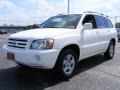 2006 Super White Toyota Highlander I4  photo #7