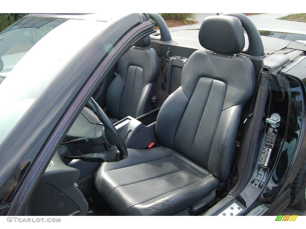 1999 SLK 230 Kompressor Roadster - Black / Charcoal photo #8