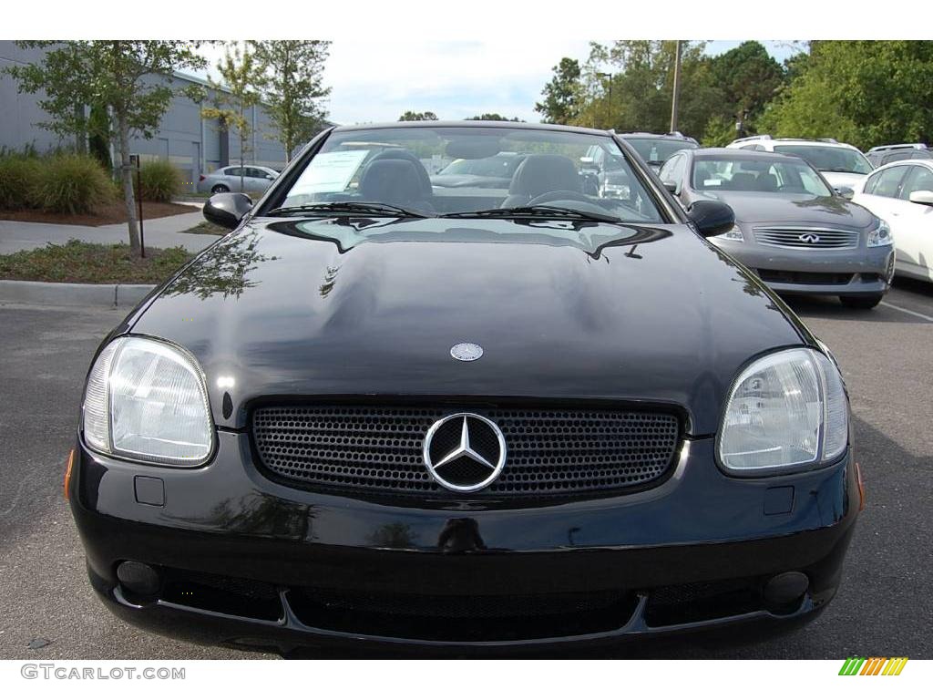 1999 Black MercedesBenz SLK 230 Kompressor Roadster 17504689 Photo