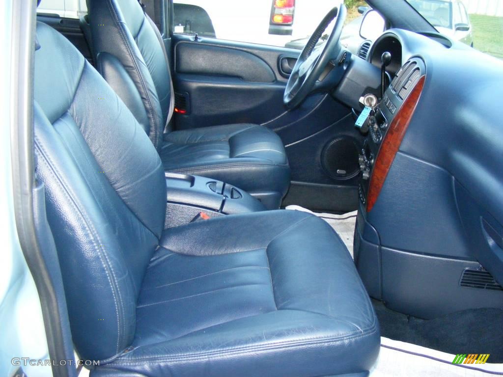 2001 Town & Country LXi - Sterling Blue Satin Glow / Navy Blue photo #6