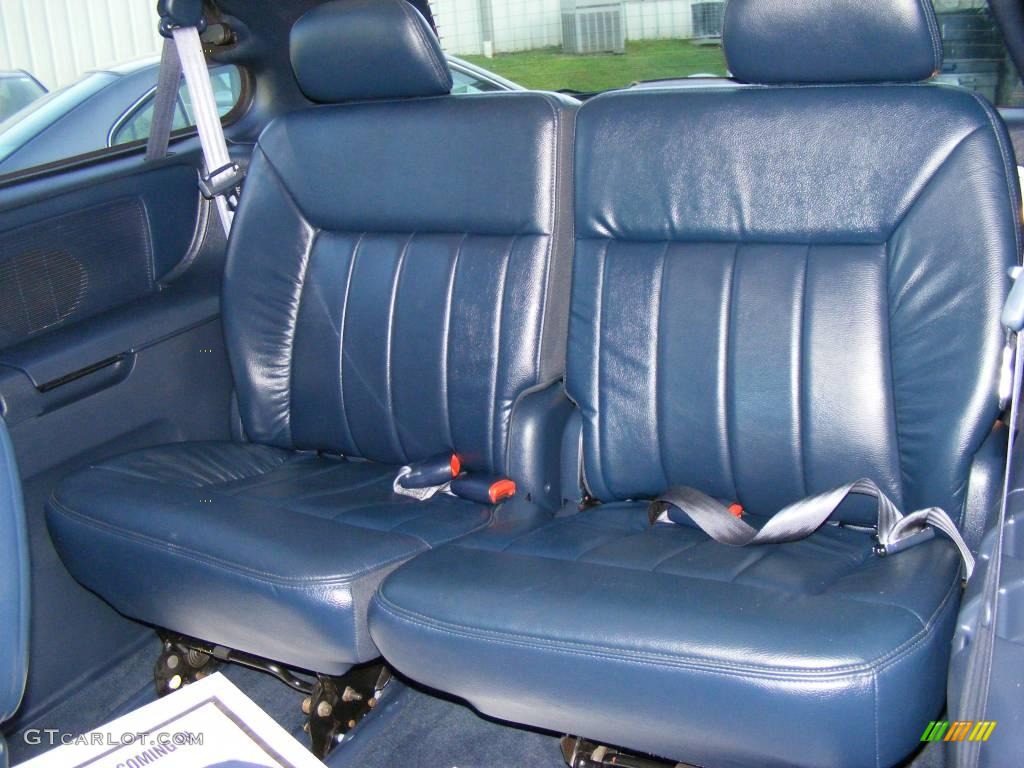 2001 Town & Country LXi - Sterling Blue Satin Glow / Navy Blue photo #10