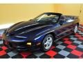 2001 Navy Blue Metallic Pontiac Firebird Trans Am Convertible  photo #7