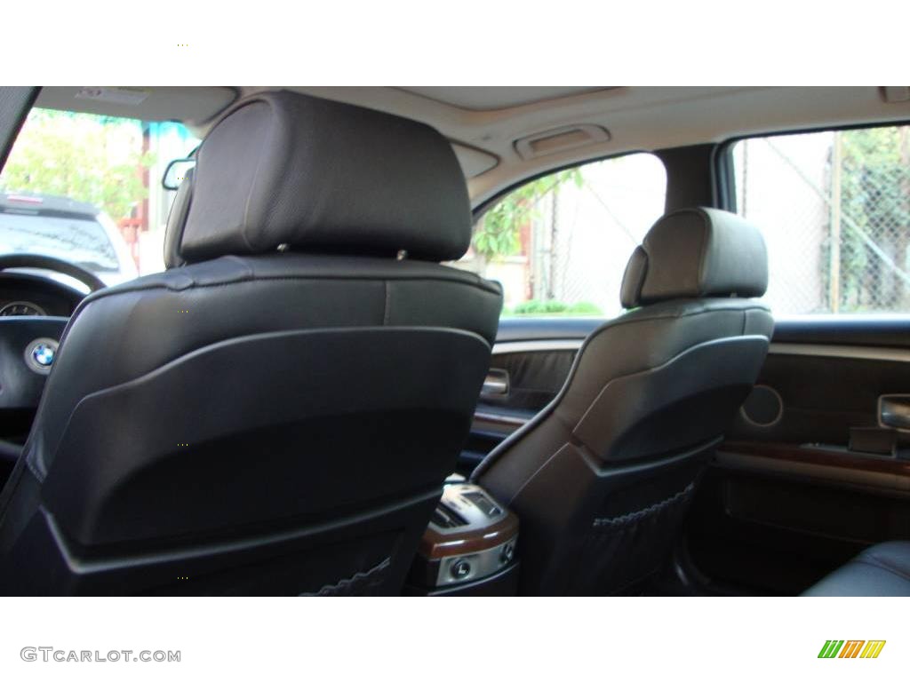 2003 7 Series 745Li Sedan - Jet Black / Black/Black photo #10