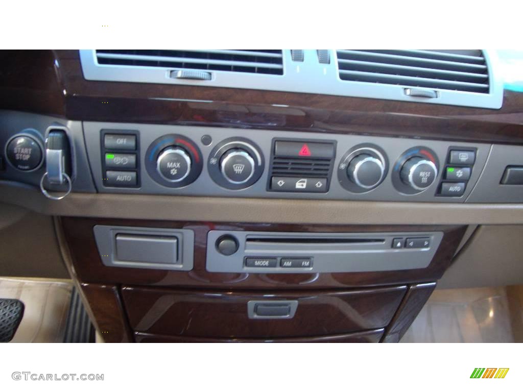 2006 7 Series 750i Sedan - Jet Black / Dark Beige/Beige III photo #20