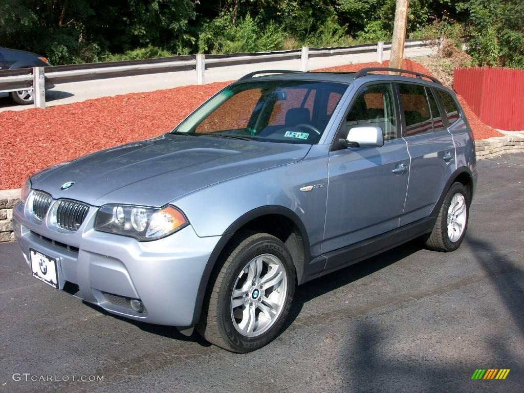 Blue Water Metallic BMW X3