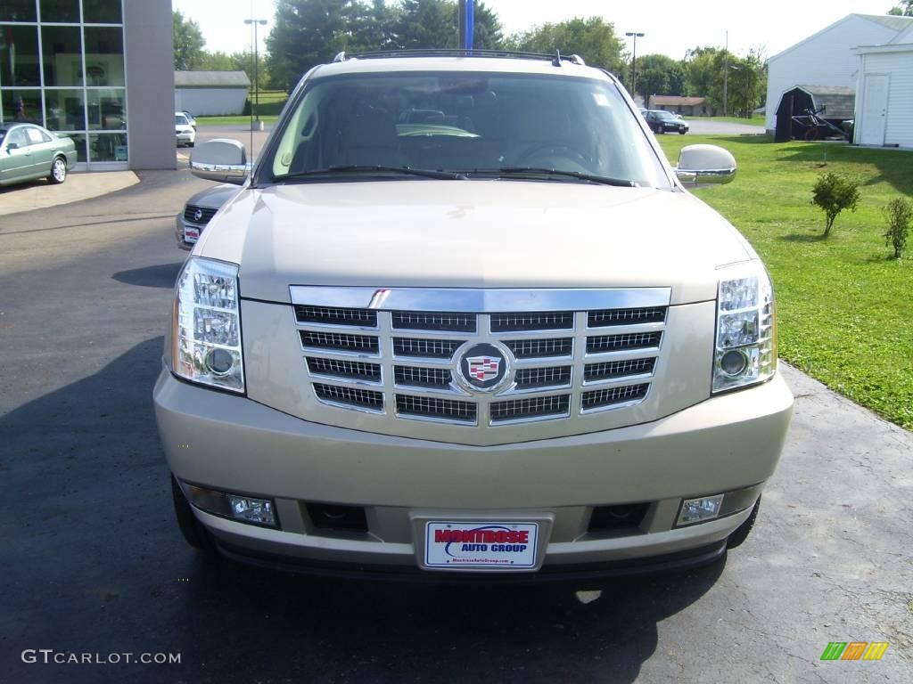 2007 Escalade EXT AWD - Gold Mist / Cocoa/Light Cashmere photo #3