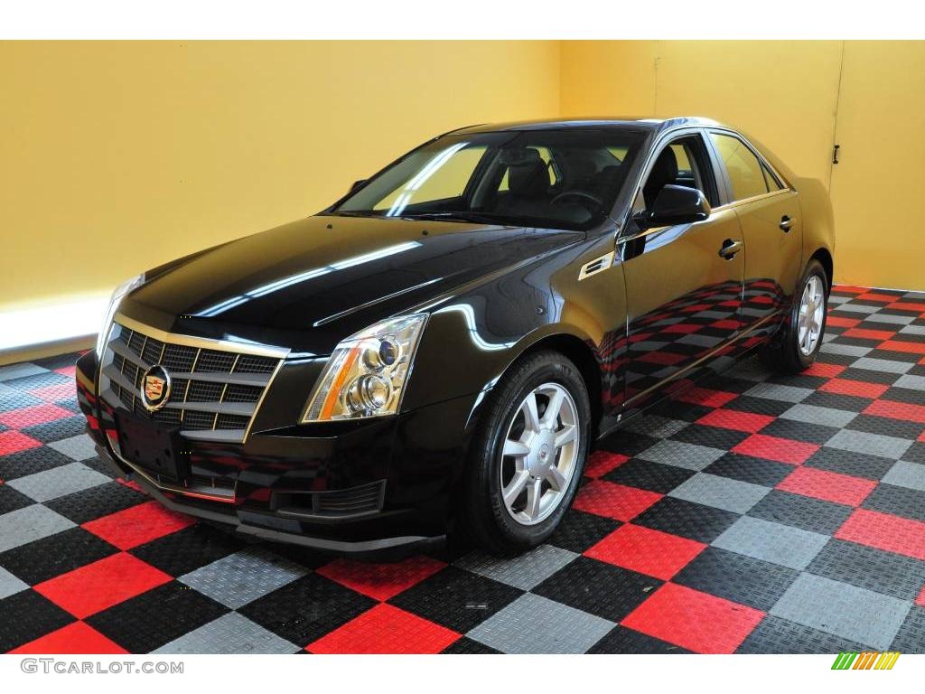 2009 CTS Sedan - Black Raven / Ebony photo #3