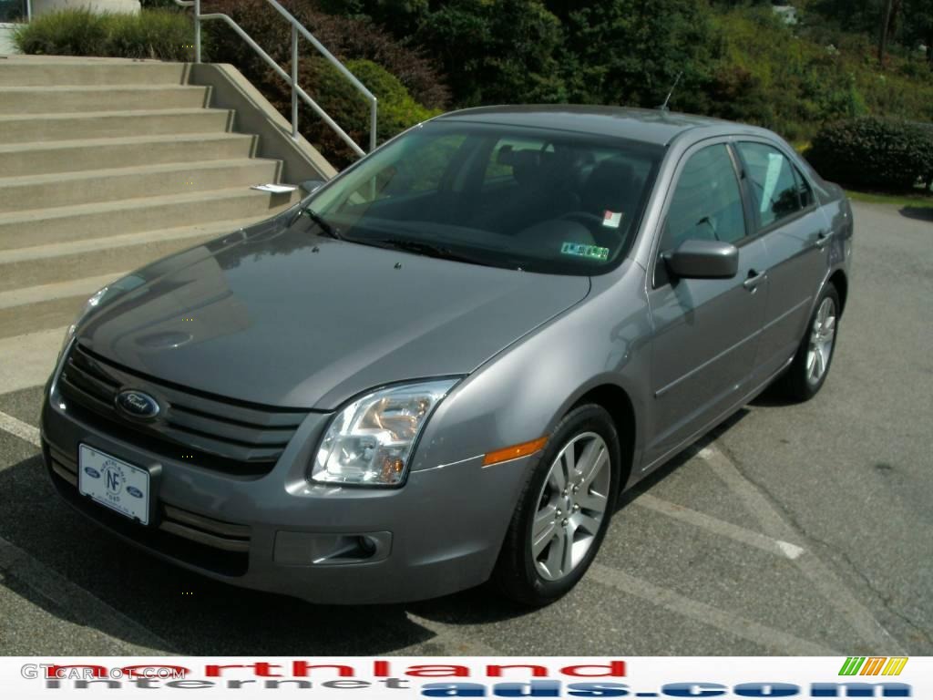 2007 Fusion SE - Tungsten Grey Metallic / Charcoal Black photo #2