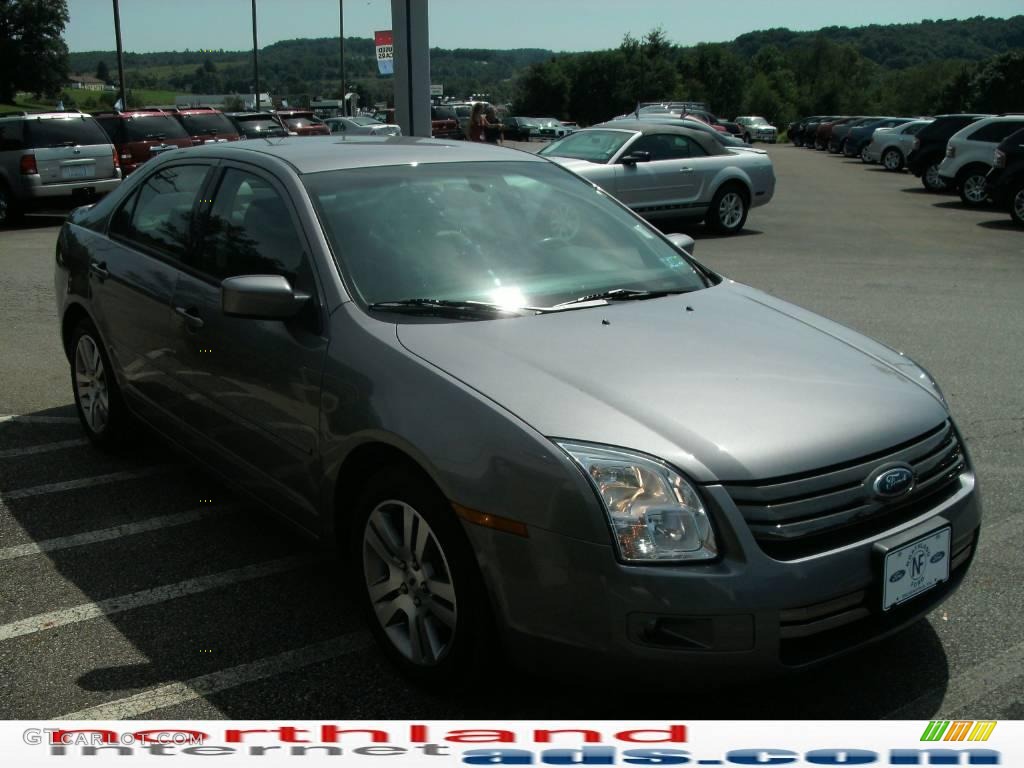 2007 Fusion SE - Tungsten Grey Metallic / Charcoal Black photo #4