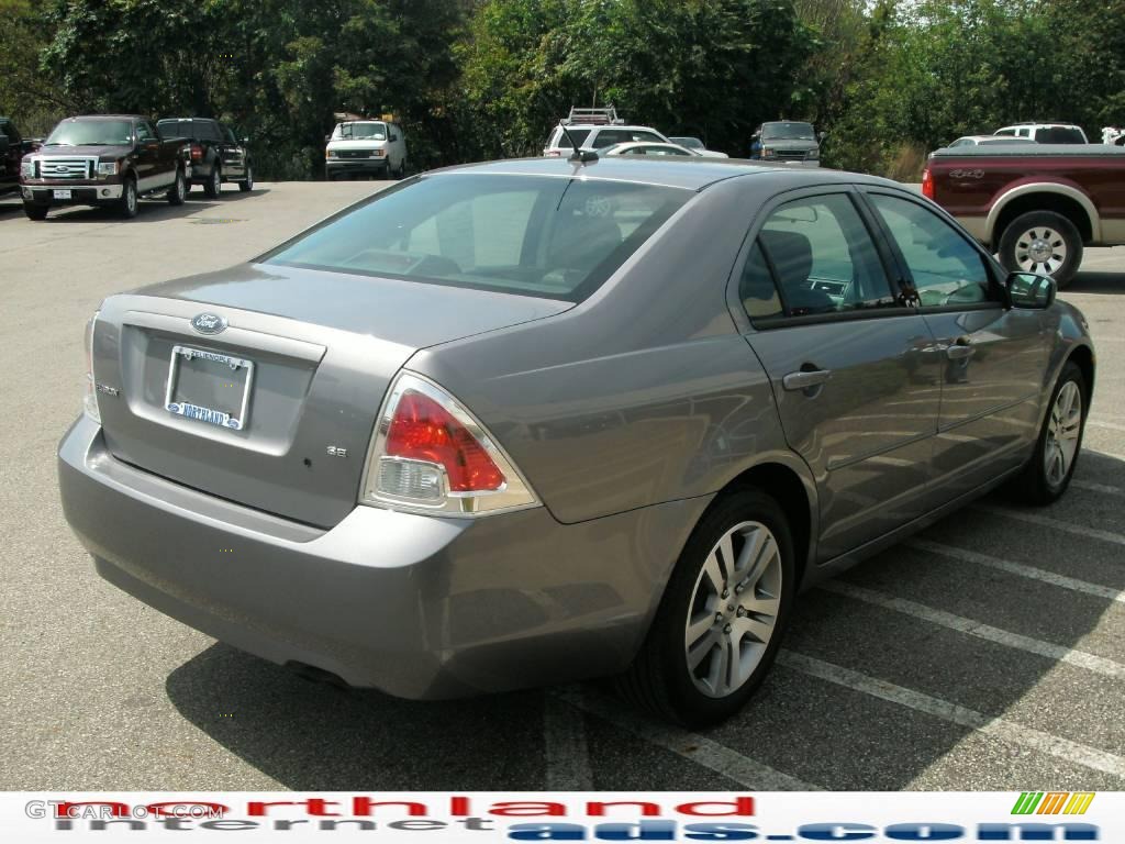 2007 Fusion SE - Tungsten Grey Metallic / Charcoal Black photo #6