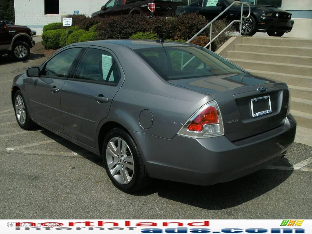 2007 Fusion SE - Tungsten Grey Metallic / Charcoal Black photo #8