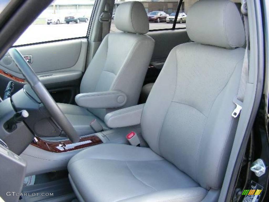 2006 Highlander Limited 4WD - Black / Ash Gray photo #9