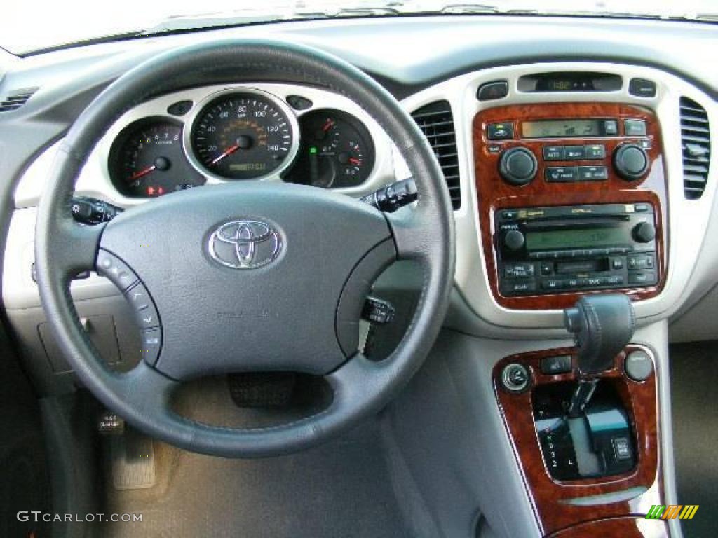 2006 Highlander Limited 4WD - Black / Ash Gray photo #15