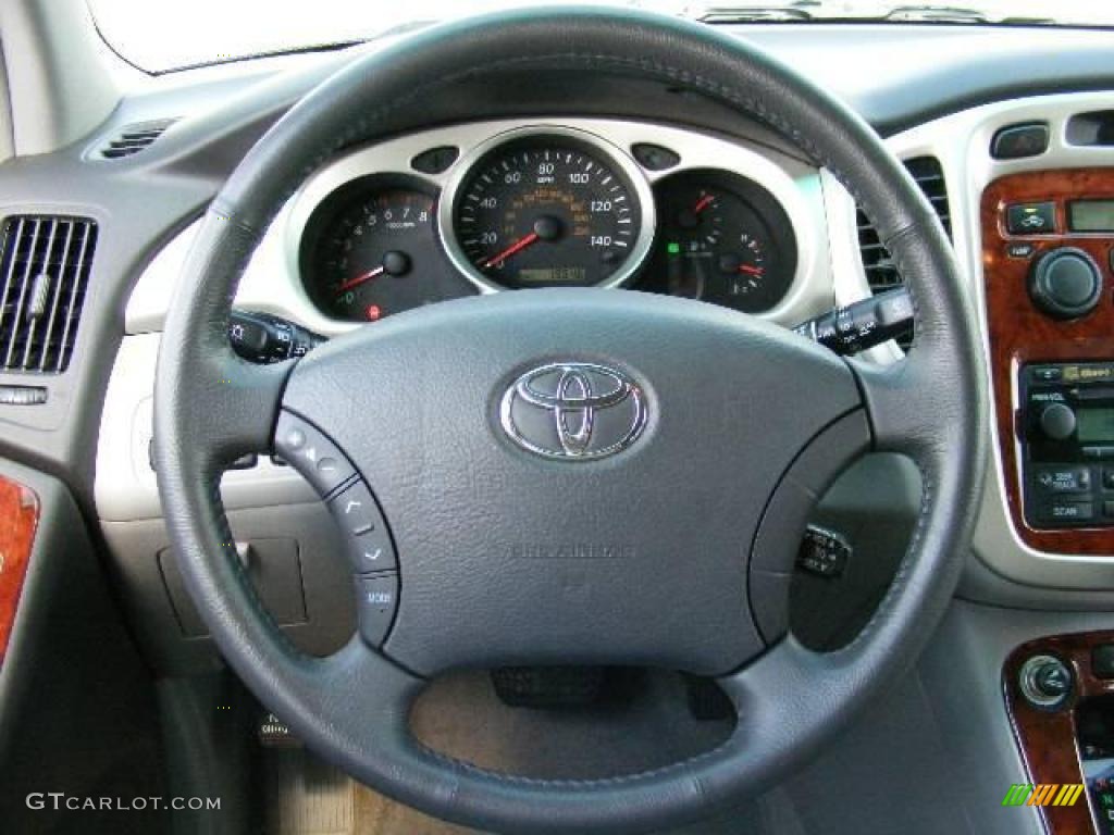 2006 Highlander Limited 4WD - Black / Ash Gray photo #16