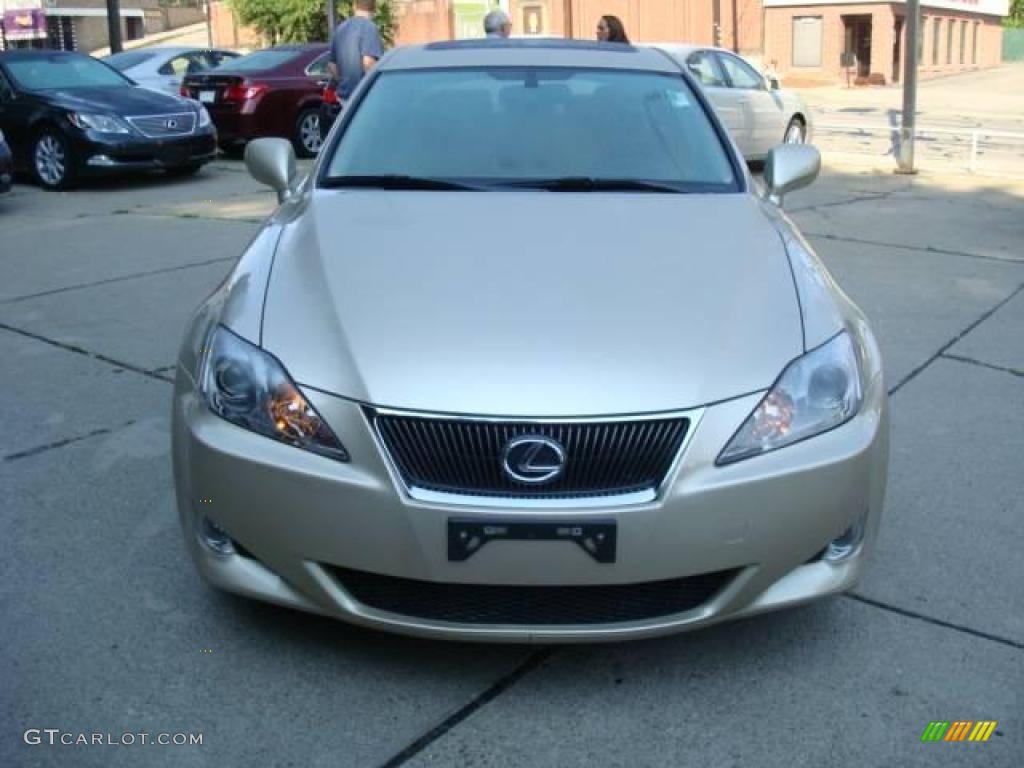 2006 IS 250 AWD - Mystic Gold Metallic / Cashmere Beige photo #6