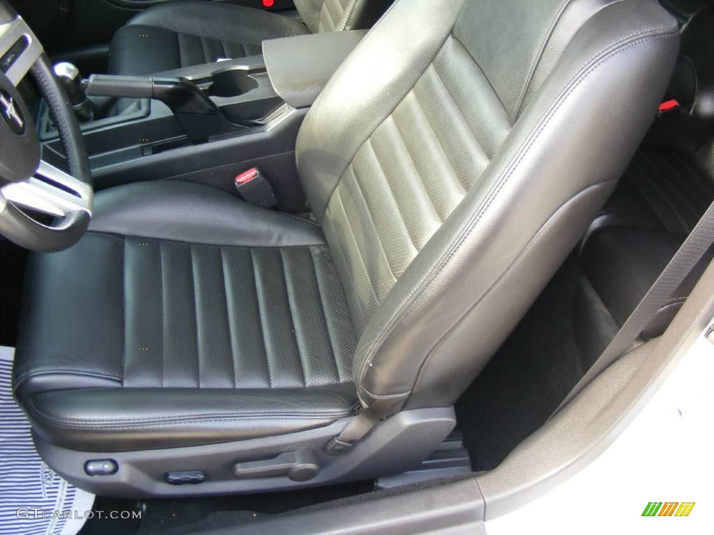 2007 Mustang GT Premium Coupe - Satin Silver Metallic / Dark Charcoal photo #37