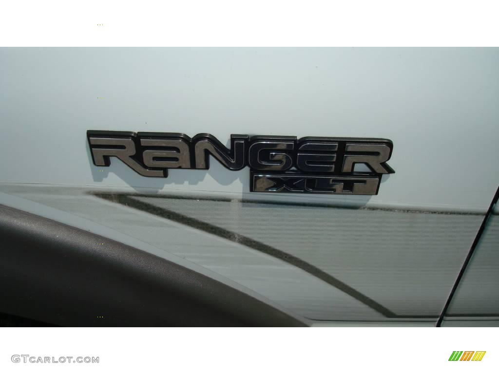 1999 Ranger XLT Regular Cab 4x4 - Oxford White / Medium Prairie Tan photo #11
