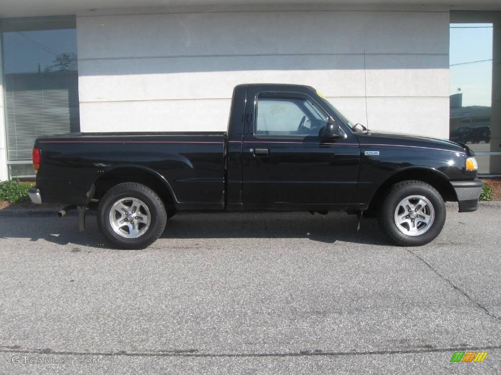2000 B-Series Truck B2500 SE Regular Cab - Black / Gray photo #2