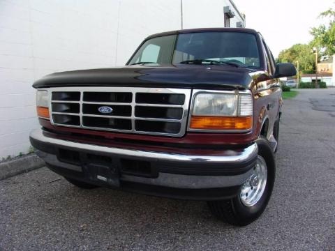 1996 Ford Bronco Eddie Bauer 4x4 Data, Info and Specs