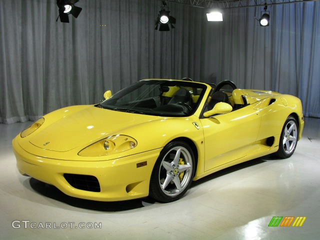 Fly Yellow Ferrari 360