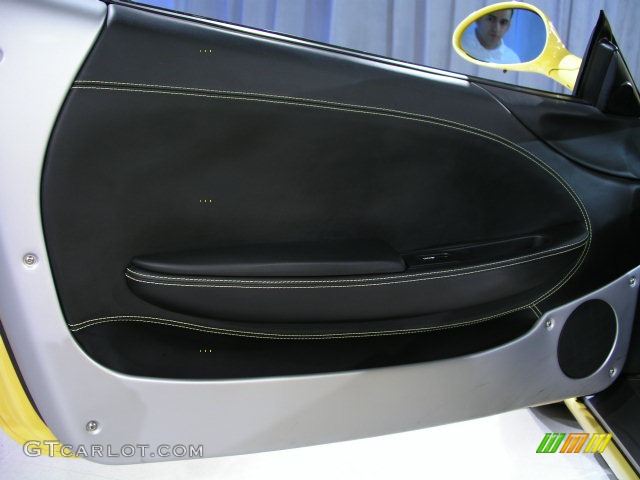 2005 Ferrari 360 Spider F1 Black Door Panel Photo #175394