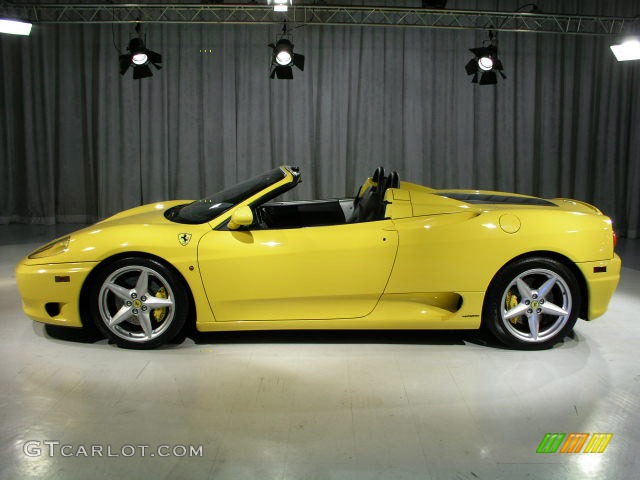 2005 360 Spider F1 - Fly Yellow / Black photo #18