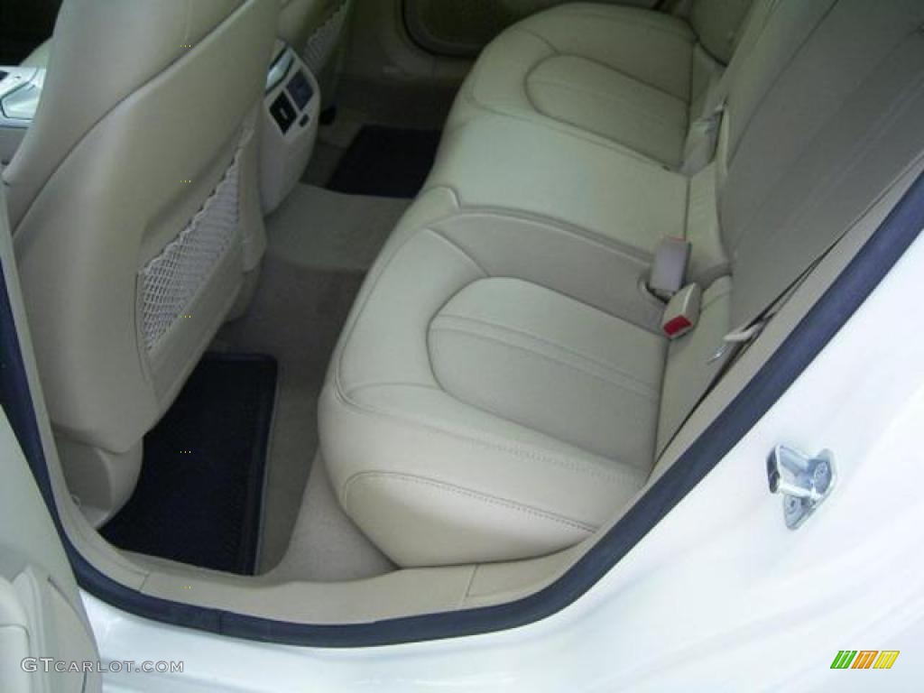 2009 CTS Sedan - White Diamond Tri-Coat / Cashmere/Cocoa photo #10