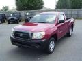 2008 Impulse Red Pearl Toyota Tacoma Regular Cab  photo #1