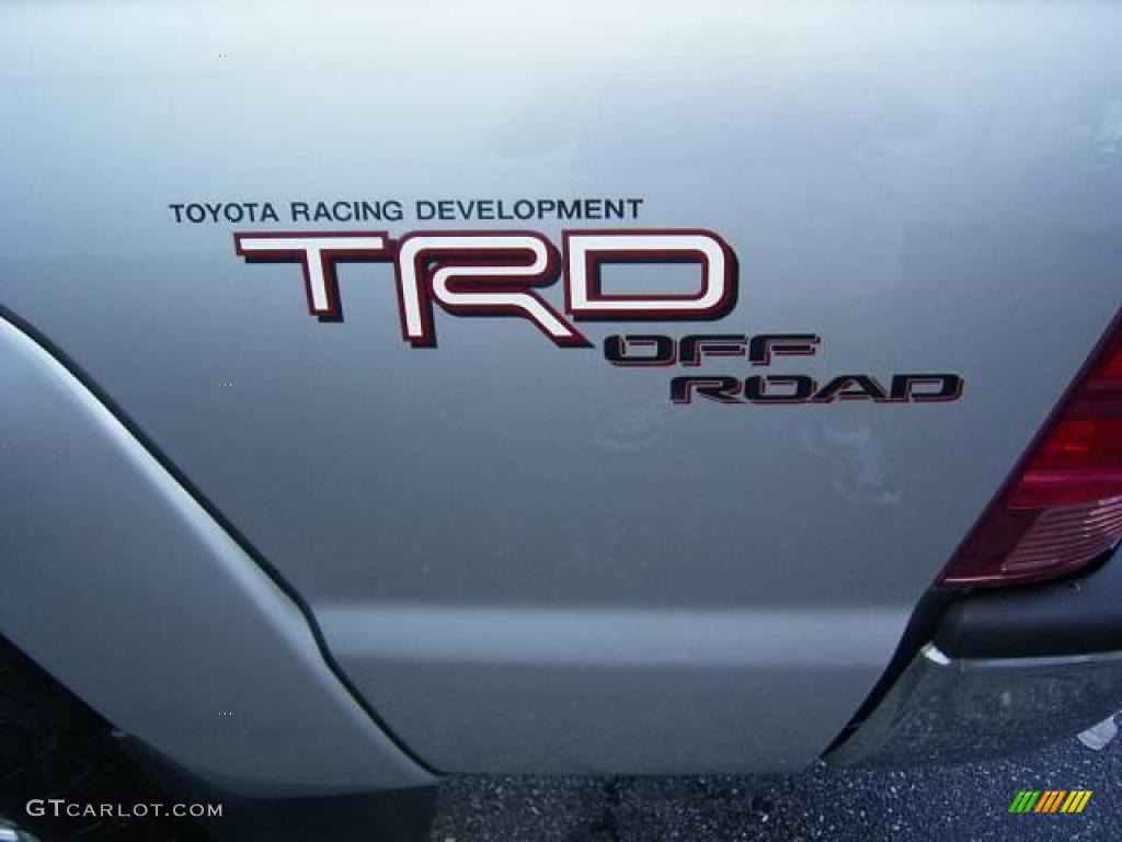 2008 Tacoma V6 PreRunner TRD Double Cab - Silver Streak Mica / Graphite Gray photo #22