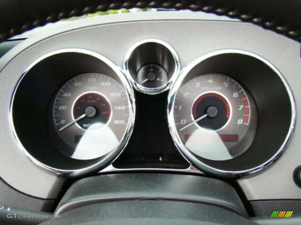2008 Solstice GXP Roadster - Sly Gray / Ebony photo #8