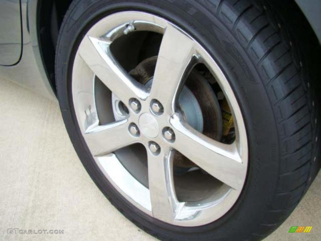 2008 Solstice GXP Roadster - Sly Gray / Ebony photo #11