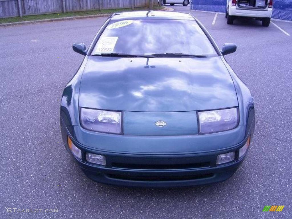 1996 300ZX Coupe - Cobalt Green Pearl / Black photo #5