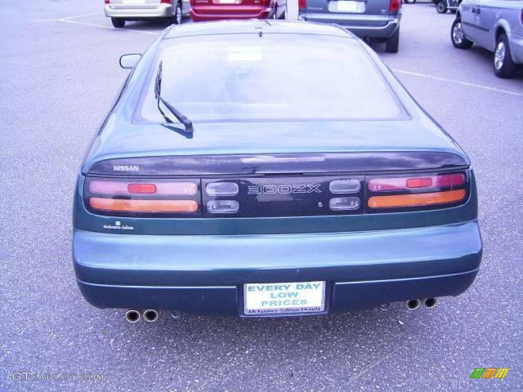 1996 300ZX Coupe - Cobalt Green Pearl / Black photo #6