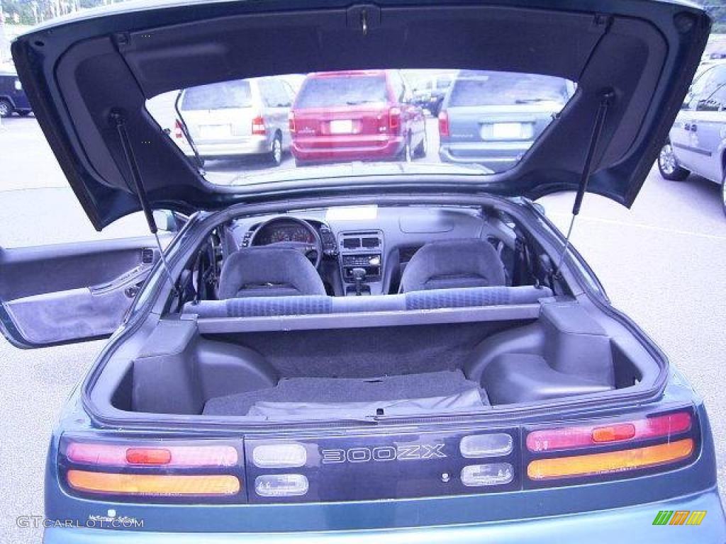 1996 300ZX Coupe - Cobalt Green Pearl / Black photo #24