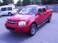 2003 Aztec Red Nissan Frontier XE V6 Crew Cab  photo #1