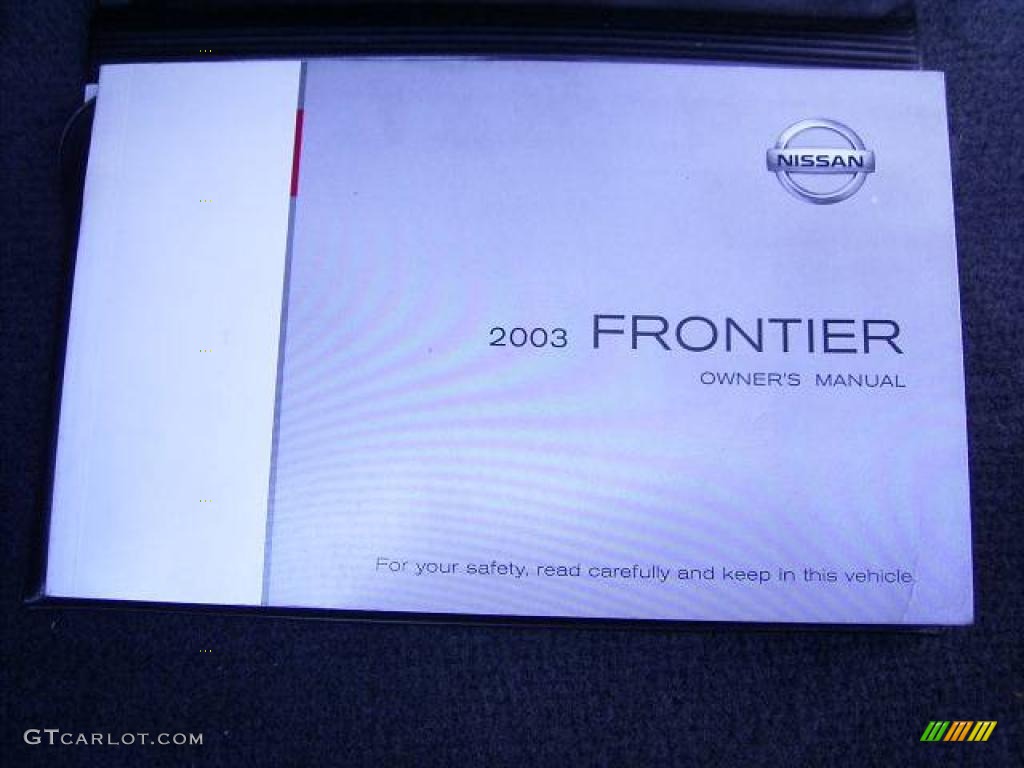 2003 Frontier XE V6 Crew Cab - Aztec Red / Gray photo #19