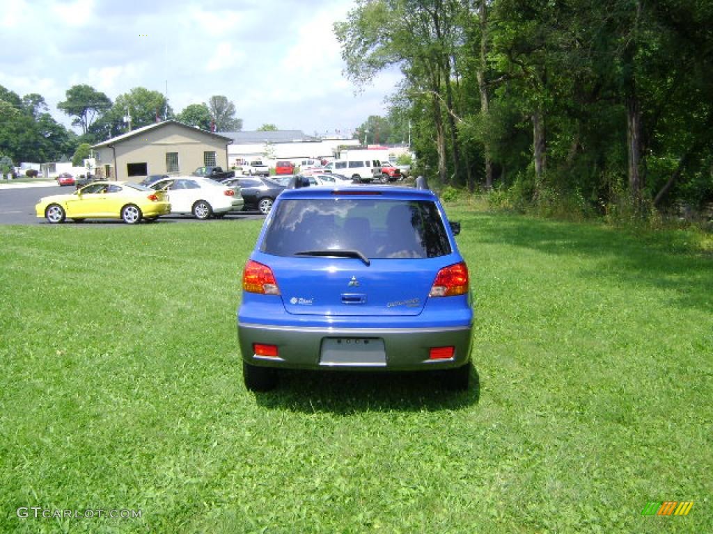 2004 Outlander LS AWD - Pacific Blue / Charcoal photo #7