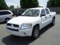 Arctic White 2008 Mitsubishi Raider LS Double Cab