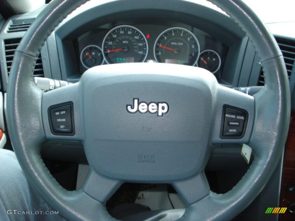 2005 Grand Cherokee Limited 4x4 - Deep Beryl Green Pearl / Medium Slate Gray photo #10