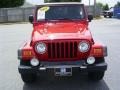 2005 Flame Red Jeep Wrangler Rubicon 4x4  photo #12