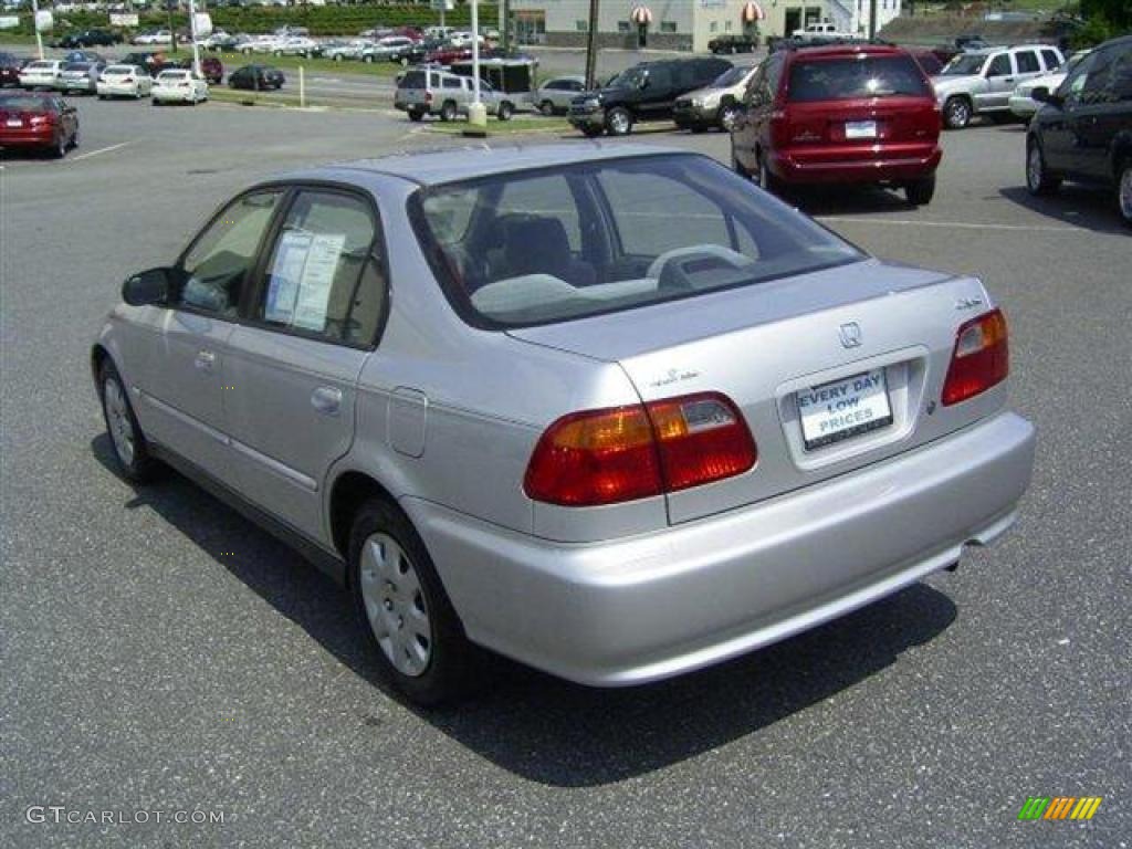 1999 Civic VP Sedan - Vogue Silver Metallic / Dark Gray photo #5