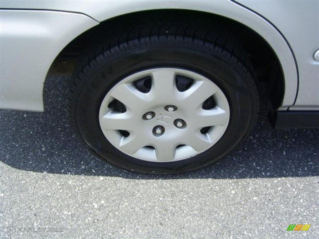 1999 Civic VP Sedan - Vogue Silver Metallic / Dark Gray photo #8