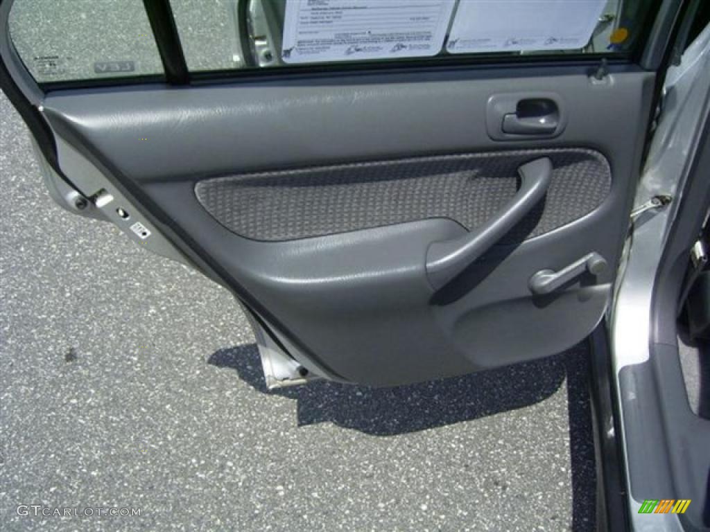 1999 Civic VP Sedan - Vogue Silver Metallic / Dark Gray photo #18