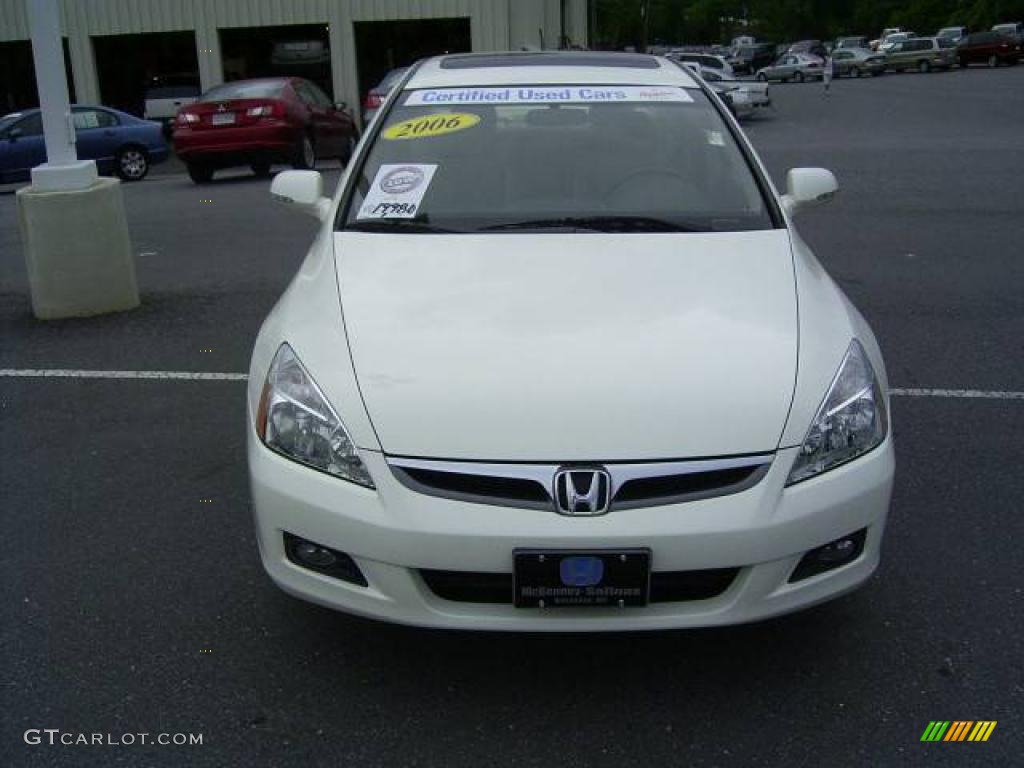 2006 Accord Hybrid Sedan - Premium White Pearl / Ivory photo #12