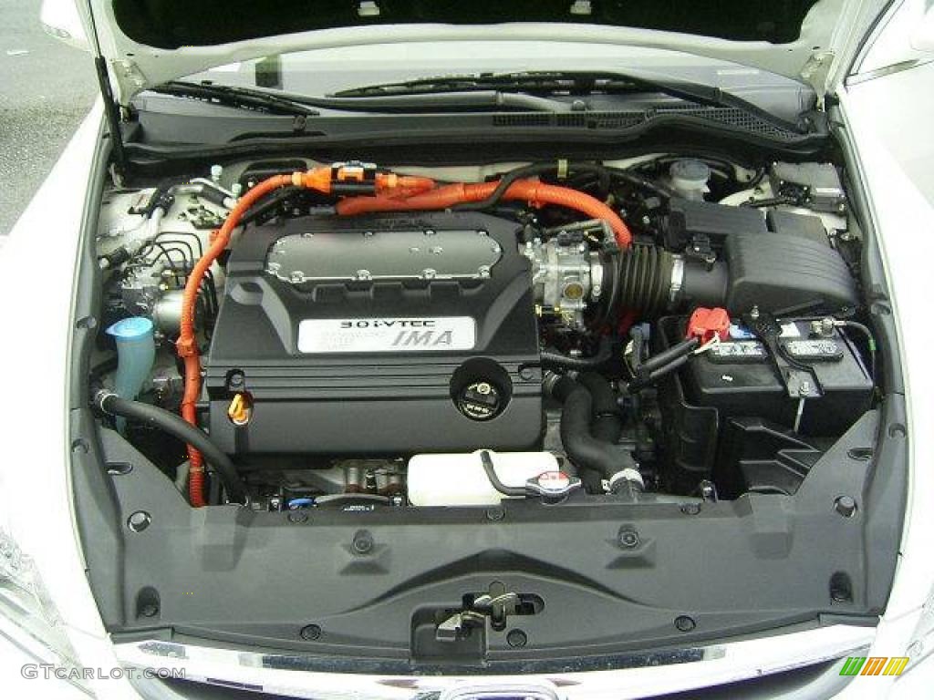 2006 Accord Hybrid Sedan - Premium White Pearl / Ivory photo #13