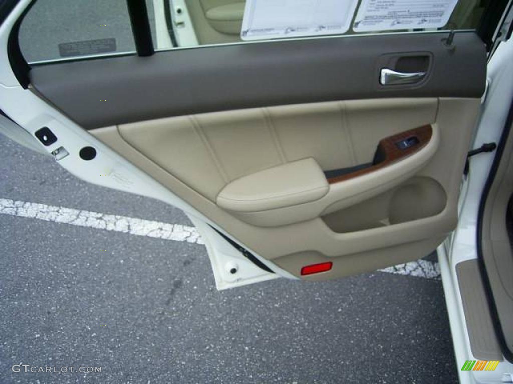 2006 Accord Hybrid Sedan - Premium White Pearl / Ivory photo #20
