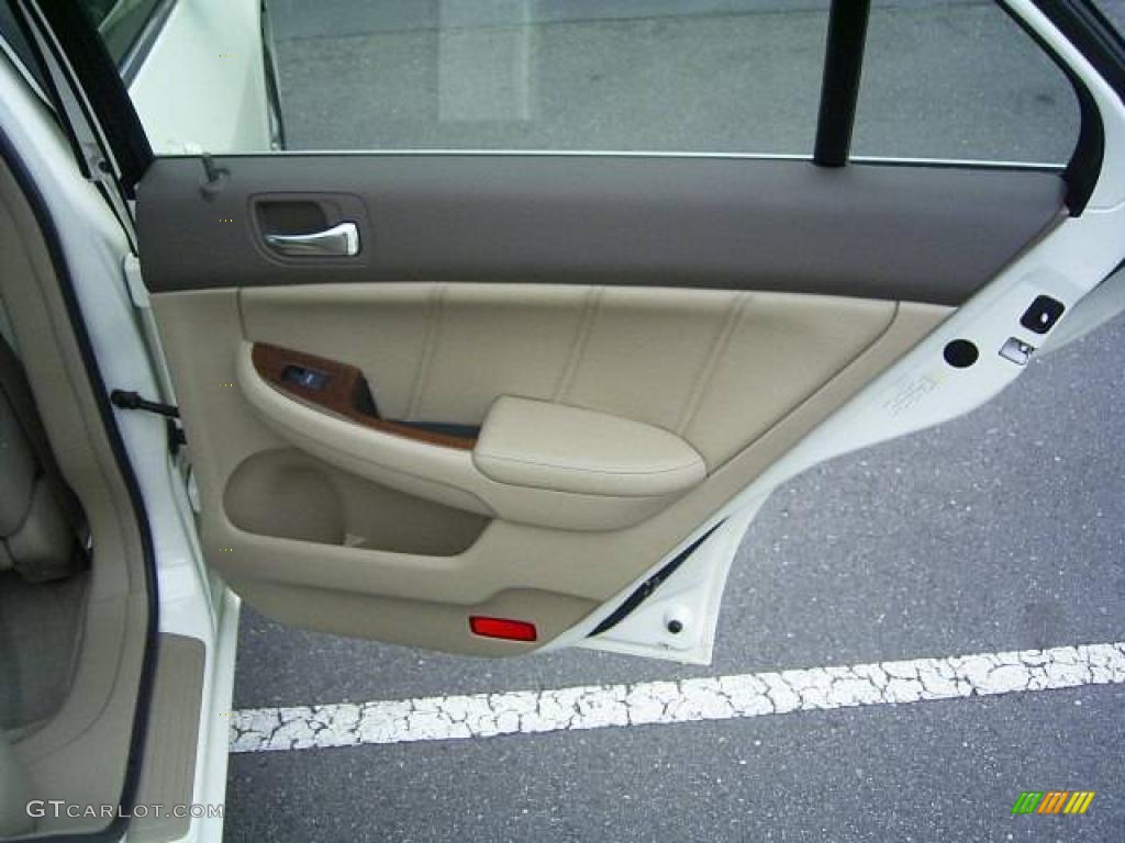 2006 Accord Hybrid Sedan - Premium White Pearl / Ivory photo #23